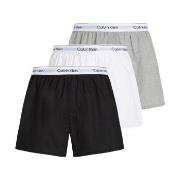 Calvin Klein 3P Slim Boxers Mixed bomull Medium Herre