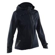 Salming Abisko Rain Jacket Women Svart polyester Small Dame