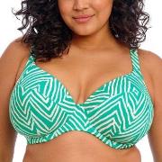 Elomi Fiji Falls Plunge Bikini Top Turkis F 85 Dame