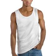 Bread and Boxers Tank Relaxed Hvit økologisk bomull X-Small Herre