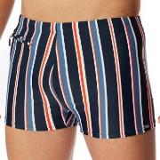 Schiesser Badebukser Aqua Classic Swim Shorts Blå/Rød Large Herre