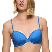 Triumph Midnight Swim Push-Up Bikini Top Blå C 40 Dame