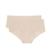 Marc O Polo Elastic Panty Truser 2P Beige X-Small Dame