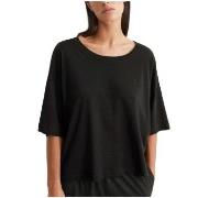 Marc O Polo Lounge Cropped Top Svart bomull Small Dame