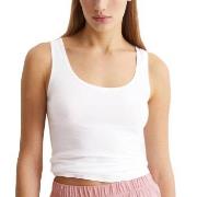 Marc O Polo Lounge Tank Top Hvit bomull Small Dame