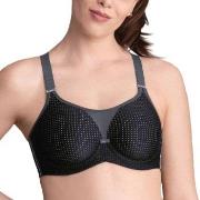 Anita BH Active Underwire Sports Bra Svart/Grå H 85 Dame