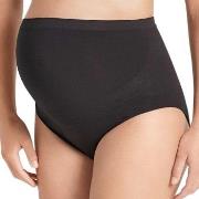 Anita Seamless Maternity Briefs Svart polyamid Medium Dame