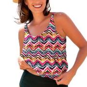 Wiki Jamaica Tankini Top Mixed E/F Small Dame