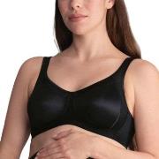 Anita BH Basic Maternity Bra Svart D 80 Dame