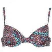 Esprit Fraser Beach Padded Bra Bikini Turkis Mønster B 80 Dame