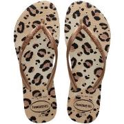 Havaianas Slim Animals Beige Str 37/38 Dame