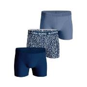 Björn Borg 3P Cotton Stretch Boxer 1721 Blå bomull Medium Herre