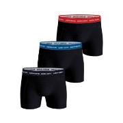 Björn Borg 3P Essential Shorts Svart/Blå bomull X-Small Herre