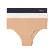 Tommy Hilfiger Truser 3P Logo Hipsters Mixed X-Large Dame