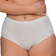 Trofe Sanna High Waist Maxi Brief Truser Benhvit Small Dame