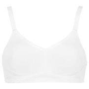 Damella BH Carla Soft Bra Hvit polyester D 90 Dame
