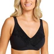 Damella BH Felice Soft Bra Svart bomull A 85 Dame