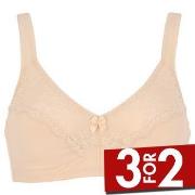 Damella BH Felice Soft Bra Hud bomull F 85 Dame