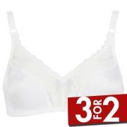 Damella BH Vera Soft Bra Hvit polyester A 90 Dame