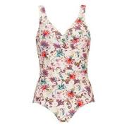 Damella Fiona Swimsuit Pattern Blomstret 36 Dame