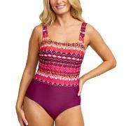 Damella Patricia Swimsuit Rosa Mønster 42 Dame