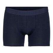 Pierre Robert For Men Cotton Boxer Mørkblå økologisk bomull X-Large He...