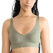 Sloggi BH ZERO Feel Bliss Soft Bra Grønn/Khaki S+ Dame
