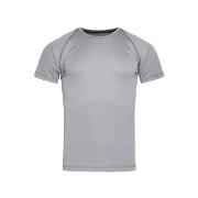 Stedman Active 140 Men Team Raglan Grå polyester Small Herre
