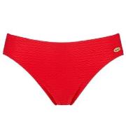 Damella Brigitte Textured Bikini Brief Rød nylon 44 Dame