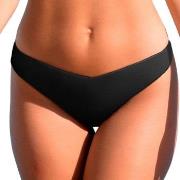 Wiki Low Cut Brazilian Bikini Brief Svart X-Small Dame