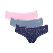 Sloggi Truser 3P GO Crush Hipster Briefs Multi-colour-2 bomull Medium ...