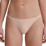 Calida Truser Sleek Skin Low Cut Tanga Brief Beige Medium Dame