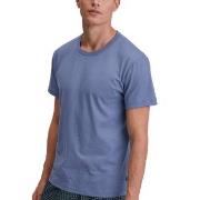 Calida Remix Basic Sleep T-shirt Blå bomull Medium Herre
