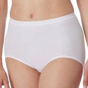 Schiesser Truser Luxury Maxi Hvit bomull Large Dame