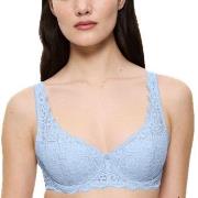 Triumph BH Amourette Wired Bra With Lace Lysblå E 75 Dame