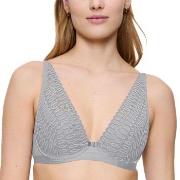 Triumph BH Aura Spotlight Plunge Bra Lysgrå B 80 Dame