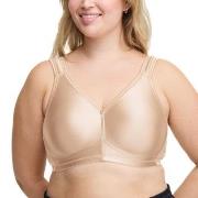Swegmark BH Shine Soft Bra Moulded Cups Beige polyamid C 100 Dame