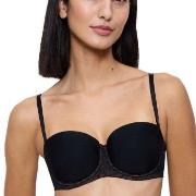 Triumph BH Signature Sheer Wired Balconette Bra Svart B 85 Dame