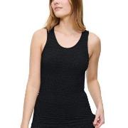 Triumph Beauty Layers Wool Tank Top Svart ull Medium Dame