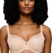 Triumph BH BMU Illusion Curve Minimizer Bra Beige F 70 Dame