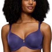 Triumph BH BMU Illusion Curve Minimizer Bra Mørkelilla F 80 Dame