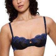 Triumph BH Comfort Glam Wired Balconette Bra Svart B 70 Dame
