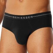 Schiesser 2P Cotton Flex Rio Briefs Svart bomull Large Herre