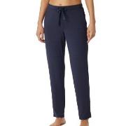 Schiesser Mix and Relax Long Modal Pants Blå modal 3XL Dame