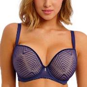 Freya BH Tailored Uw Moulded Plunge T-Shirt Bra Blå J 75 Dame