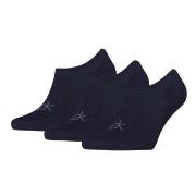 Calvin Klein Strømper 3P Footie Men Socks High Cut Navy Str 39/42 Herr...