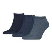 Calvin Klein Strømper 3P Sneaker Socks For Men Marine/Blå Str 43/46 He...