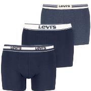 Levis 3P Gift Icon Combi Boxer Marine bomull Medium Herre