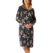 Schiesser Long Sleeve Nightshirt Mørkgrå  Medium Dame