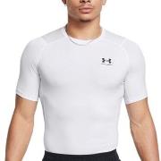 Under Armour HeatGear SS Compression Shirt Hvit X-Large Herre